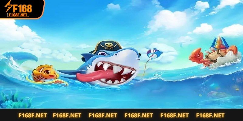 Bắn Cá Vui Vẻ F168 – Siêu Phẩm Hải Chiến, Quăng Lưới Thu Lộc Cách chơi bắn cá vô cùng đơn giản dành cho người mới tham gia